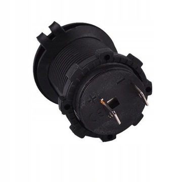 GNIAZDO ZAPALNICZKI 12V 24V 10A WODOODPORNE
