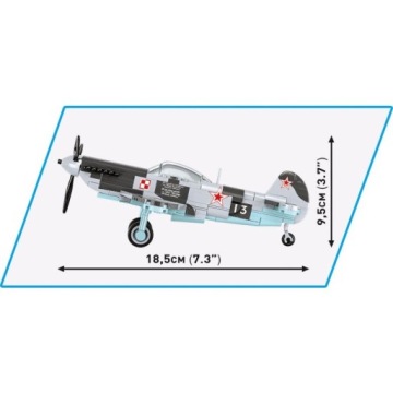 COBI 5863 ЯКОВЛЕВ ЯК-1Б ИСТРЕБИТЕЛЬ 1-Й ВАРШАВСКИЙ АВИАПОЛК