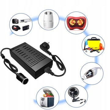 АВТОМОБИЛЬНЫЙ БЛОК ПИТАНИЯ 230В 12В ПРЕОБРАЗОВАТЕЛЬ НАПРЯЖЕНИЯ