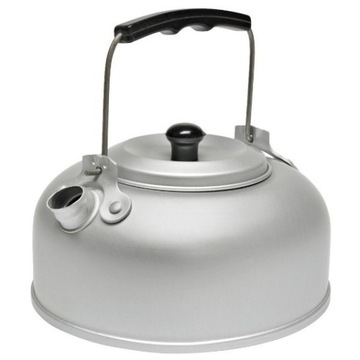 Czajnik kawy herbaty 1,0l biwak namiot gaz aluminium