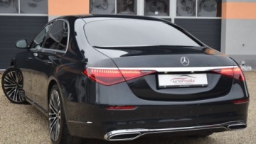 Mercedes Klasa S W223/V223 Sedan 2.9 400d 330KM 2021 Mercedes-Benz Klasa S 400 d 4 MATIC Long 9G-Tronic Head-up Dociagi Hej Mer, zdjęcie 6