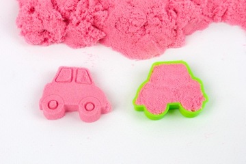 НАБОР CREATIVE кинетического песка 3 кг XL формы для бассейна кинетическая песочница