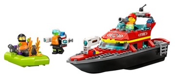 LEGO 60373 ГОРОДСКАЯ ПОЖАРНАЯ КОРАБЛЯ