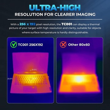 Тепловизионная камера Topdon для Apple iPhone iPad iOS