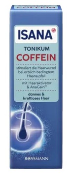ISANA COFFEIN TONIC KOFEINOWY TONIK DO WŁOSÓW NA WYPADANIE Z KOFEINĄ