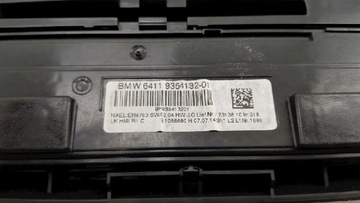 BMW 1 F20 F21 2014 ŘÍZENÍ I SOUČÁSTKY ELEKTRICKÉ