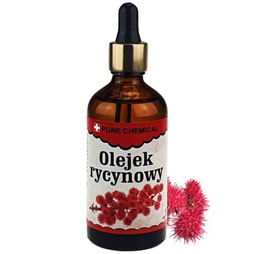 NATURALNY OLEJ RYCYNOWY OLEJEK DO BRWI RZĘS 100ml