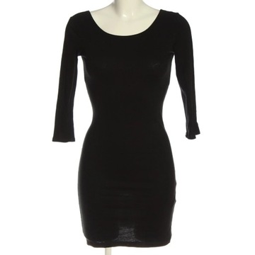 H&M DIVIDED Sukienka o kroju koszulki czarny