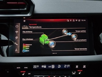 Audi A3 8Y RS Sportback 2.5 TFSI 400KM 2025 AUDI RS3, 2.5l TFSI 400KM Salon PL Bezwypadkowy Na przedłużonej gwarancji, zdjęcie 16