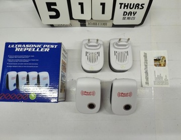 4x УЛЬТРАЗВУКОВАЯ ПРОБКА ОТПУСКАТЕЛЬ МЫШЕЙ НАСЕКОМЫХ