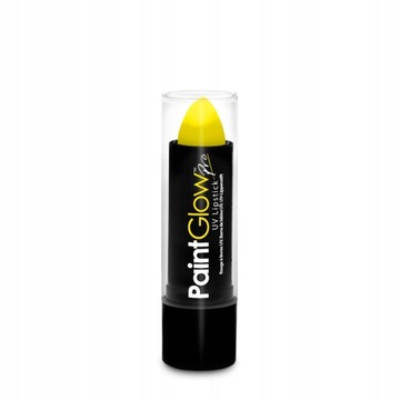 Pomadka Szminka Świeci w UV PAINTGLOW Żółta