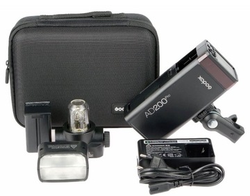 НАБОР GODOX AD200 PRO TTL ВСПЫШКА С 2 ГОЛОВКАМИ