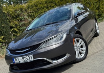 Chrysler 2015 Chrysler 200 3,6 304PS Panorama Skora Kamera Grz.Kierownica Doinwestowany, zdjęcie 1