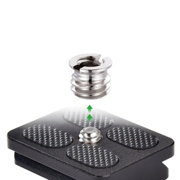 Переходник для штатива с резьбой от 1/4 до 3/8 дюйма