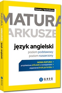 MATURA 2024 arkusze - j. angielski podstawowy rozszerzony + ORYGINALNE CKE
