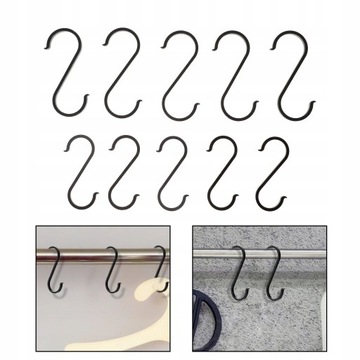 Крючки для джинсов S-образной формы.