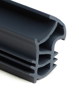 ПРОКЛАДКА ДЛЯ СТАЛЬНОЙ ДВЕРНОЙ КОРОБКИ ПОРОГ GERDA KMT ITD ГРАФИТ 9 м