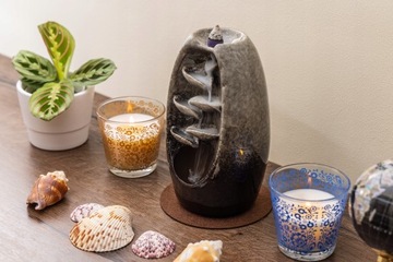 Ароматическая горелка с фитилями для благовоний ИДЕАЛЬНЫЙ ПОДАРОК ​​НА ДЕНЬ ВАЛЕНТИНА 20,5 см