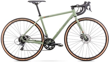 Гравийный велосипед Romet Finale, рама 48 см 28, зеленый