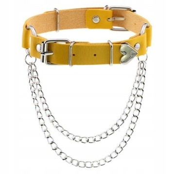 Got Hip Hop Rock serce Choker naszyjnik czoker