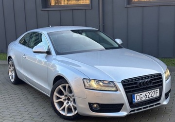 Audi A5 8T Coupe 2.7 TDI 190KM 2008 Audi A5 Coupe XenonLedPiekny WygladZadbanyZamiana 2.7 Diesel 190KM, zdjęcie 6