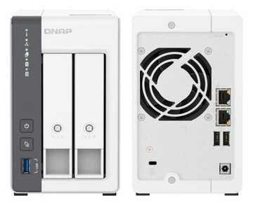 Serwer plików NAS QNAP TS-216G 2xHDD dysk sieciowy RJ45 2,5Gb