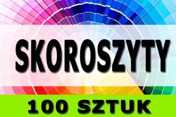 TECZKI OFERTOWE KARTON 100 szt SKOROSZYTY Z WĄSAMI