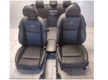 INFINITI Q50 FOTELE SKÓRA Q50S TAPICERKA DRZWI