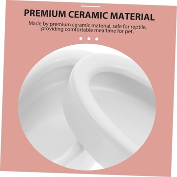 4 Miska Do Karmienia Gadów Miska Do Karmienia ?ółwi Lampart Miska Na Wodę G