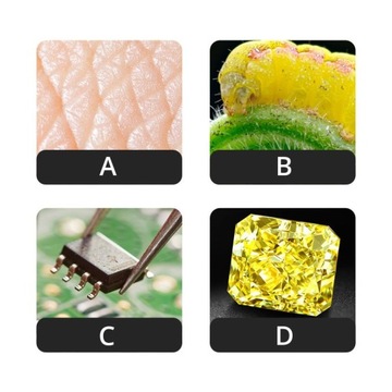 MIKROSKOP CYFROWY 1600x 3M 8LED 3w1 USB PRZEWÓD 1,5M STATYW ANDROID PC APP