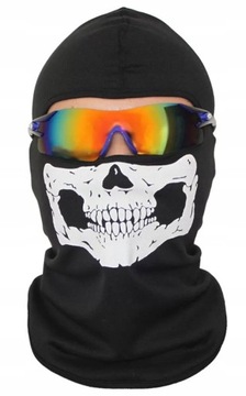 KOMINIARKA POD KASK CZASZKA NA MOTOR NARTY MASKA