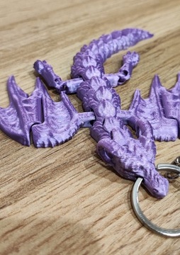 Keyspinner Keyrambit + DRAGON TikTok Key - В подарок! РОЗОВЫЙ -3D печать