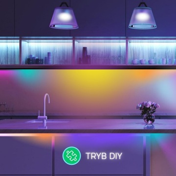 СВЕТОДИОДНАЯ ЛЕНТА WIFI SMD5050 10M RGBIC ЦВЕТНАЯ TUYA