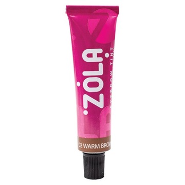 ZOLA | Farba do brwi z kolagenem | 15 ml | 02 Warm Brown