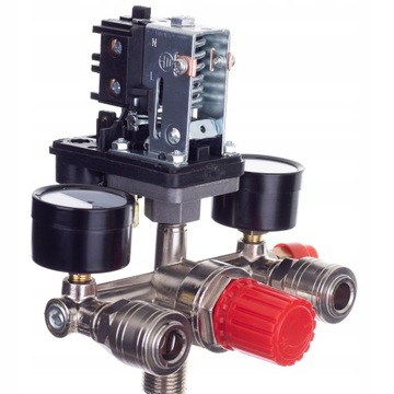 РЕЛЕ ДАВЛЕНИЯ ДЛЯ КОМПРЕССОРА 230 В. СТАТУС ДАВЛЕНИЯ