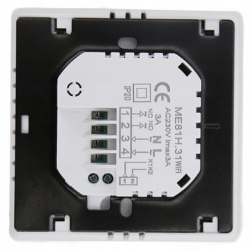 WIFI КОМНАТНЫЙ ТЕРМОСТАТ, КОНТРОЛЛЕР ТЕМПЕРАТУРЫ 1 Вт