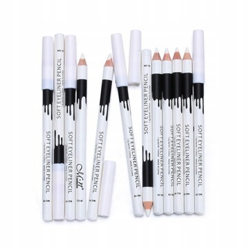 1-20 шт. новая белая подводка для глаз для макияжа, гладкая и легкая