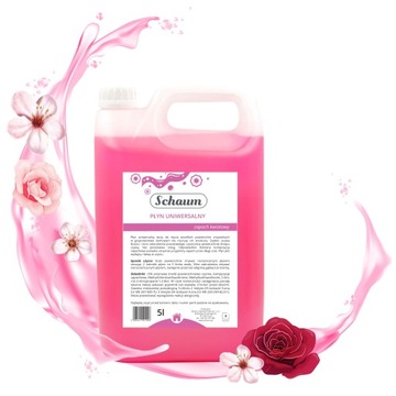 UNIWERSALNY PŁYN DO MYCIA CZYSZCZENIA PODŁÓG PANELI PVC 5L SCHAUM