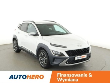 Hyundai Kona I Crossover Facelifting 1.6 GDI Hybrid 141KM 2022 Hyundai Kona XLine+ HEV automat navi kamera, zdjęcie 9