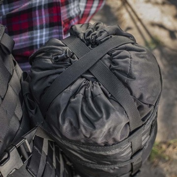 Компрессионная сумка M-Tac, большая, 55x22см, черная, ВОДОНЕПРОНИЦАЕМАЯ