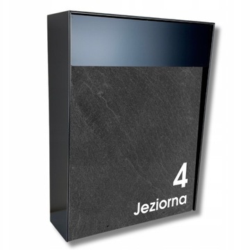 SKRZYNKA NA LISTY Z ADRESEM POCZTOWA Z NUMEREM DOMU DUŻA Cubox v3 - WZORY