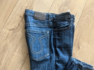 Spodnie damskie 36 Betty Barclay miękki jeans super pas74