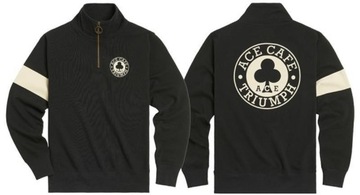 BLUZA TRIUMPH ACE CAFE HALF ZIP SWEATSHIRT M