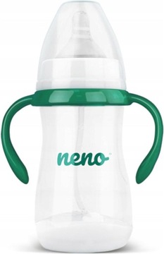 Butelka dziecięca ze smoczkiem 240ml 3-6M+ NENO