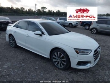 Audi A4 B9 2021 Audi a4 Premium 40, 2021r., 4x4, 2.0L 2.0 Benzyna 201KM
