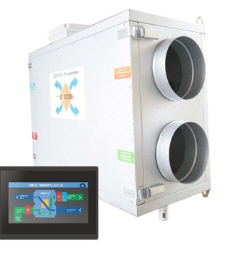 Centrala wentylacyjna 420m3/h Jonizato Rekuperator