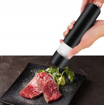 ЭЛЕКТРИЧЕСКАЯ СВЕТОДИОДНАЯ МЕЛЬНИЦА ДЛЯ ПЕРЦА И СОЛИ