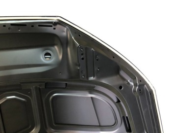 AUDI A4 B9 2016- variklio dangtis plieninis cinkuotas MK133 – nuotrauka 11