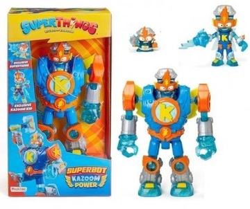 SUPER ZINGS THINGS SUPERBOT KAZOOM POWER ROBOT