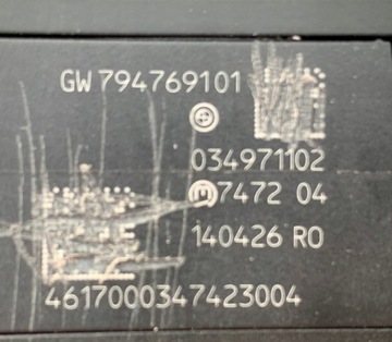 BMW G30 G31 ZVEDÁK VOLIČ HLAVICE PÁKY ŘAZENÍ 7947691